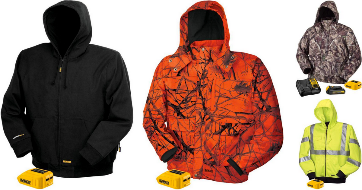 Home Depot Dewalt Heated Outerwear Jacket Only 69 Shipped More