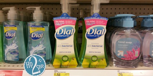 Rare Dial, Soft Scrub, Scotties, Theraflu & Triaminic Coupons = Dial Complete Soap 80¢ Each at Target
