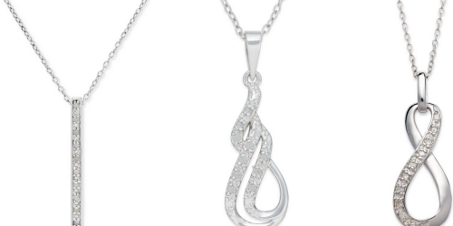 Macy’s: Diamond Pendant Necklaces ONLY $15 (Regularly $100)