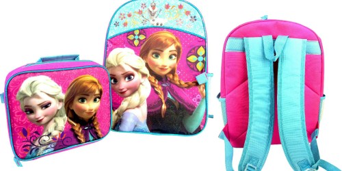 Target.com: Disney 12″ Frozen Mini Kids Backpack with Lunch Kit Only $6.98 Shipped (Reg. $19.99)