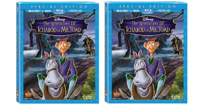 Disney Movie Rewards: The Adventures of Ichabod & Mr. Toad Blu-ray, DVD