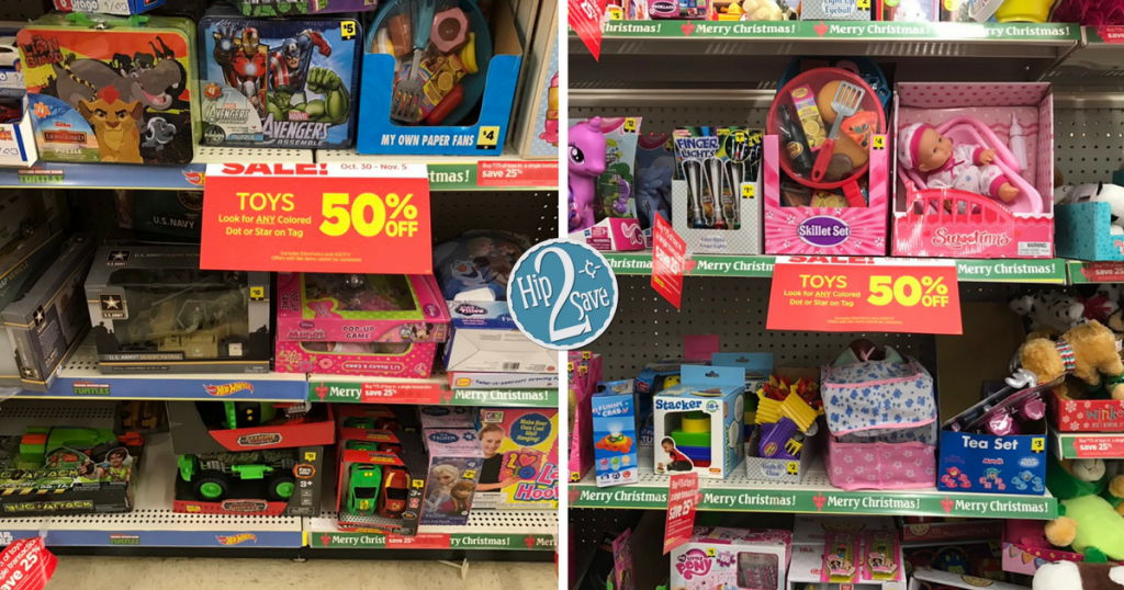 Dollar General Extra 50 Off ALL Toys = Items Starting at ONLY 50¢ Each