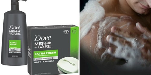 Amazon: Dove Men+Care Body Wash BIG 23.5 oz Only $4.98 Shipped & More