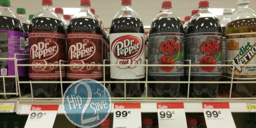 Target: Great Deals on Dr. Pepper – 2 Liter Only 74¢, 6-Pack Only $1.86 & More