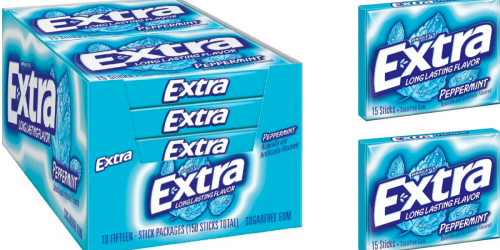 Amazon: Extra Peppermint Gum Only 50¢ Per Pack Shipped