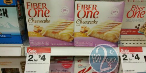 Target: Fiber One Cheesecake Bars Only 75¢ (After Checkout 51)