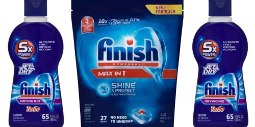 New Finish Coupons = Jet Dry Rinse Aid Only $2.21 Each at Target (Reg. $3.87) + More
