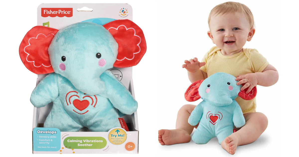 fisher price calming vibrations elephant