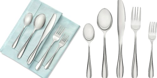 Amazon: Francois et Mimi Heavy Duty Stainless Steel 20-Piece Flatware Set Just $19.97