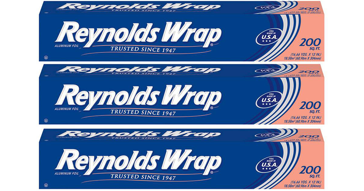 Amazon Reynolds Wrap Aluminum Foil 200 Sq ft Roll Only 7.23 Shipped