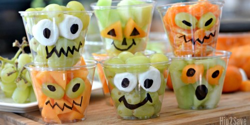 Fresh Fruit Halloween Cups (Easy & Fun Treat Idea)