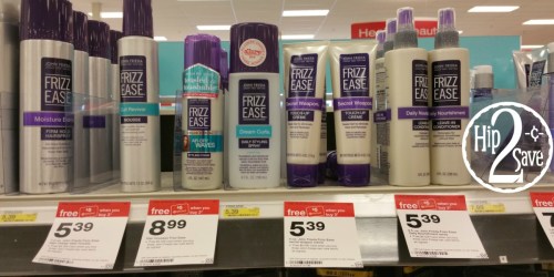 Target: John Frieda Frizz Ease Hair Products $1.06 Each After Gift Cards (Regularly $5.39)