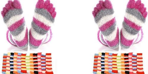 Fuzzy Toe Socks As Low As $1.66 Each Shipped