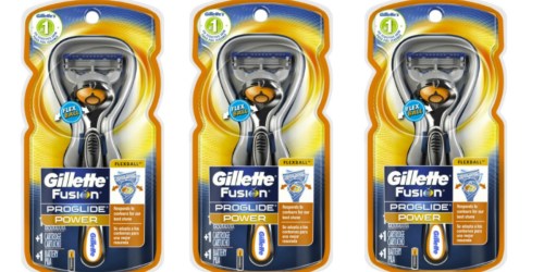 Amazon: Fusion ProGlide Power Men’s Razor & 1 Blade Only $4.59 Shipped