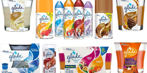 Lots of New Glade Home Fragrance Coupons + Nice Deals at CVS & Walgreens