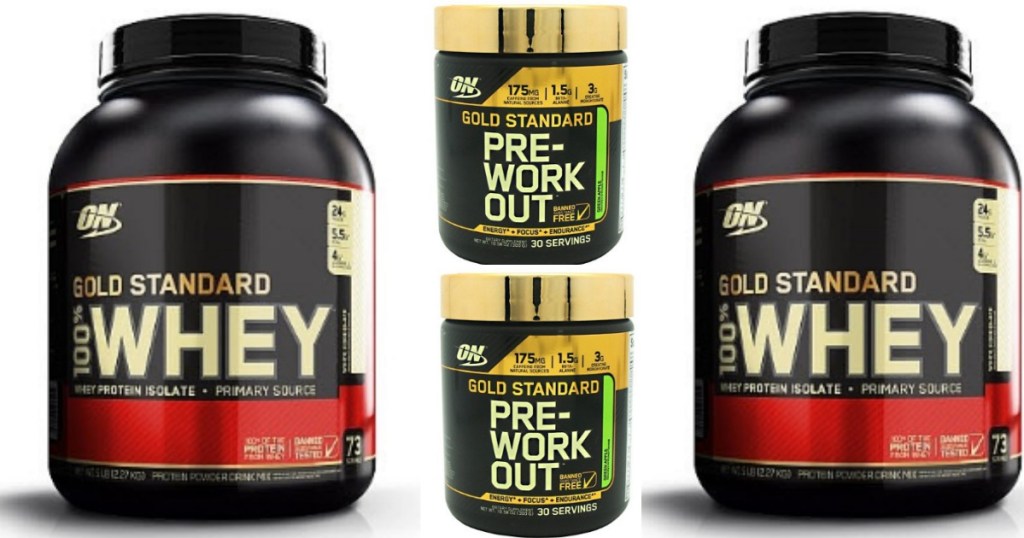 The Vitamin Shoppe: Buy 1 Get 1 FREE Optimum Nutrition Gold Standard 100% Whey  Protein Powder