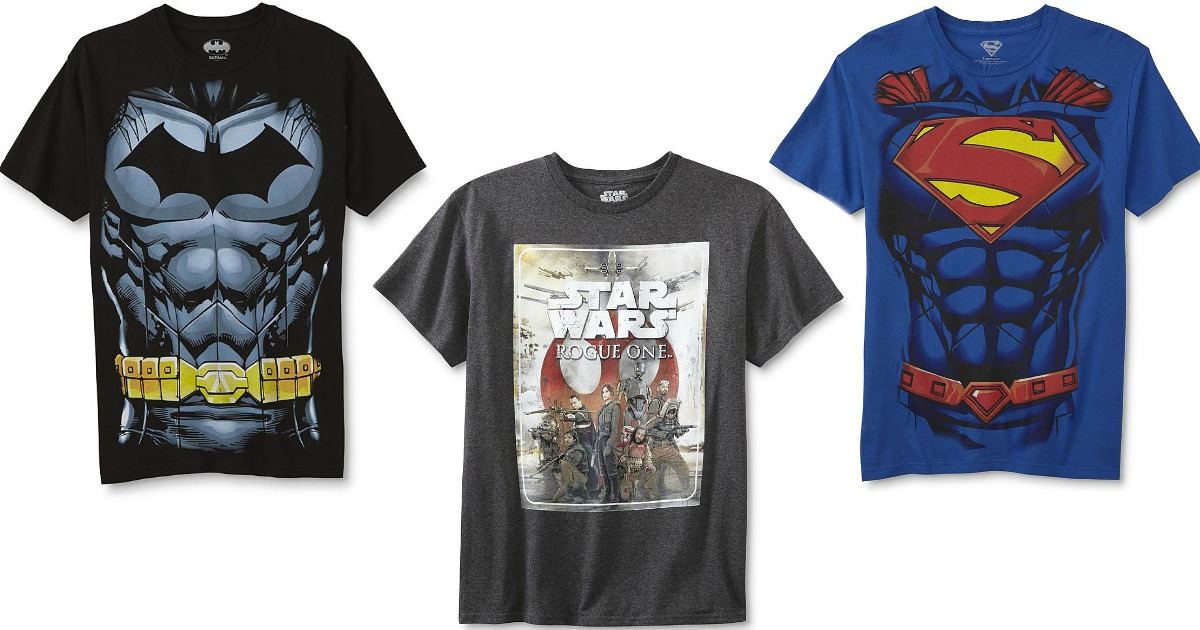 Kmart deals superhero shirt