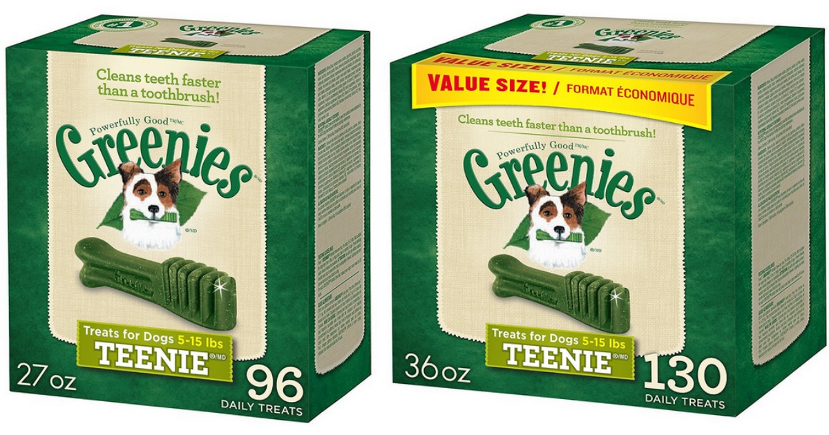 Amazon Nice Buys on GREENIES Dental Dog Treats