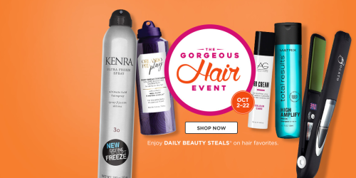 ULTA Gorgeous Hair Event = BIG Discounts on Hair Care (Kenra, Redken & More)