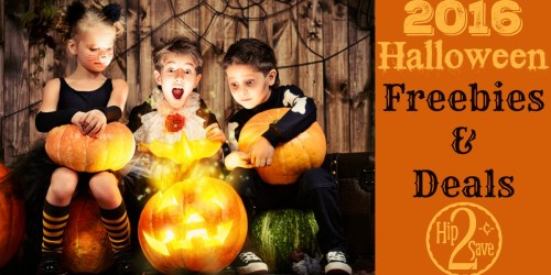 2016 Halloween Freebies & Deals Round Up