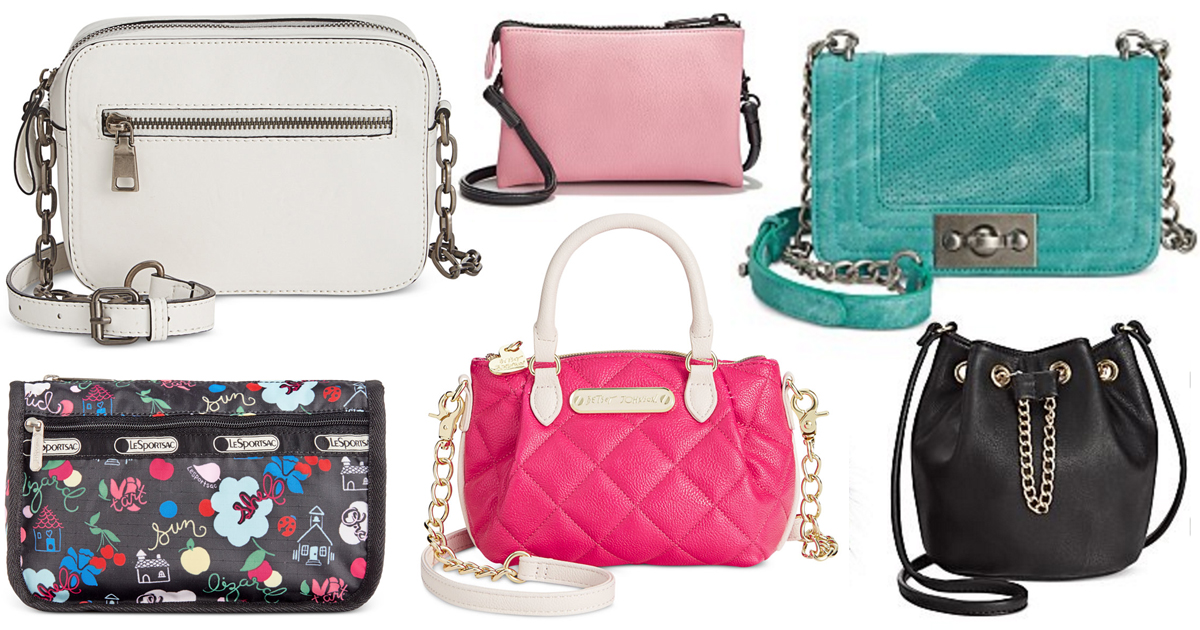Macy&#39;s: Handbag Sale + Extra 20% Off = Designer Crossbody Bags Only $16.24 (Reg. $58) - Hip2Save