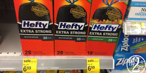 New $1.50/1 Hefty Large Trash Bags Coupon (No Size Restrictions)