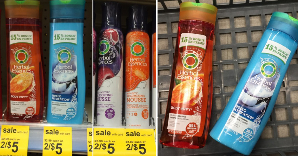 Walgreens Aussie Or Herbal Essences Products Only 50¢ Each