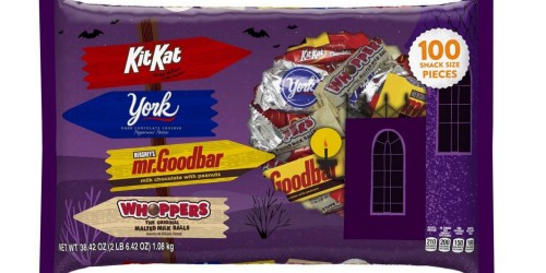 Amazon: Hershey’s 100-Piece Halloween Snack Size Chocolate Assortment Just $7.13
