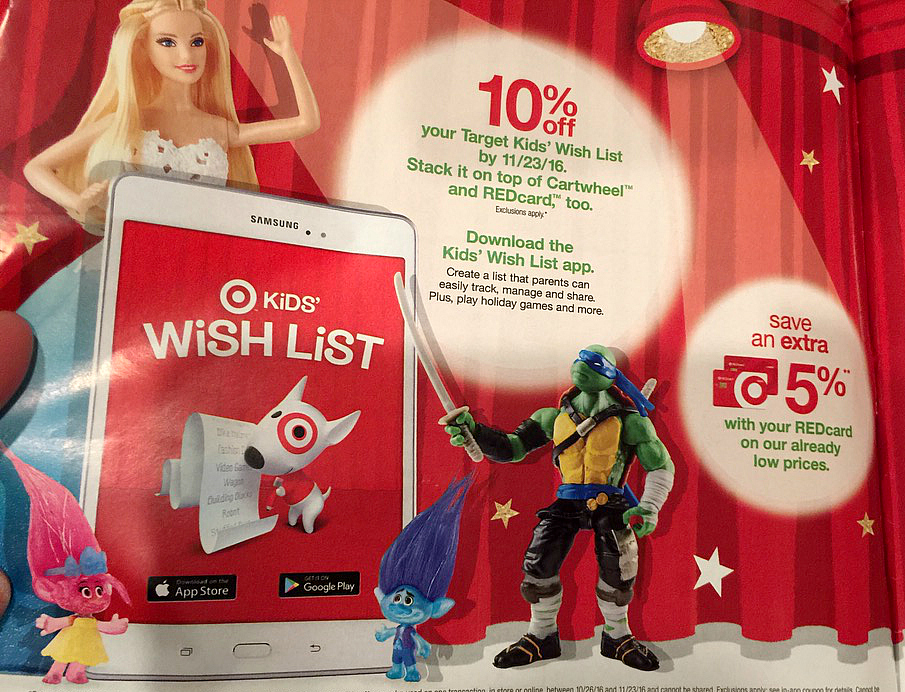 Target toy catalog