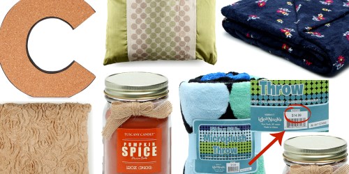 Hollar: Big Savings on Home Décor + 30% Off 1 Item = 70¢ Cork Boards, $2.80 Pillows, $4.20 Throws + More