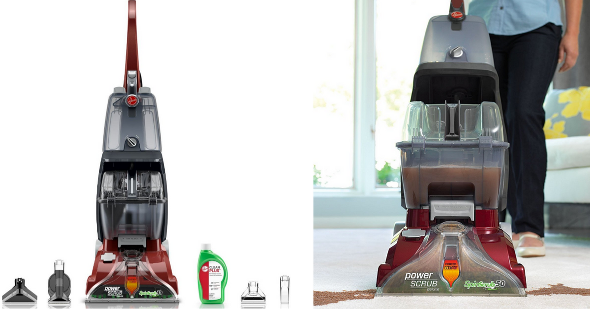 Amazon Hoover Deluxe Carpet Steam Cleaner Only 95.79 Shipped