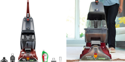 Amazon: Hoover Deluxe Carpet Steam Cleaner Only $95.79 Shipped (Regularly $219.99)