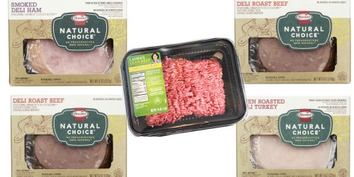 Target: Great Deal On Hormel Natural Choice Lunchmeat & Ground Beef