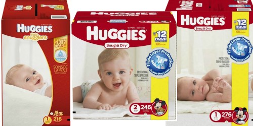 Amazon Family: 20% Off Huggies Diapers & Wipes = Diapers As Low As 10¢ Each Shipped
