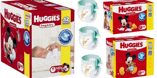 Target.com: Huggies Super Pack Diapers Only $19.99 Each Shipped (After Gift Card)