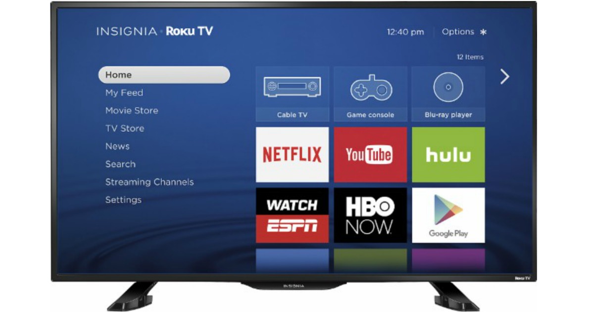 Best Buy: Insignia 39 Inch Smart Roku HDTV Only $199.99 Shipped