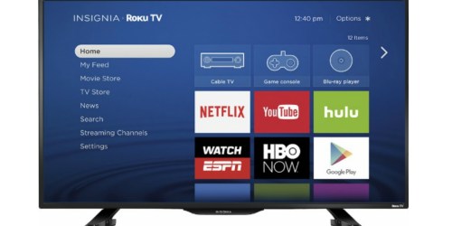 Best Buy: Insignia 39 Inch Smart Roku HDTV Only $199.99 Shipped (Regularly $249.99)