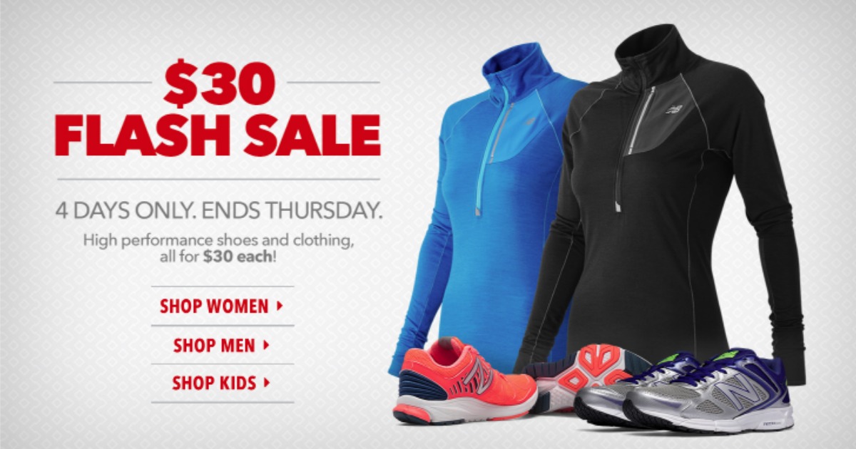 new balance flash sale