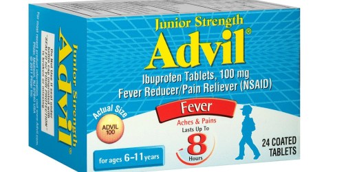 Amazon: Advil Junior Strength 100mg 24ct Tablets Only $2.89 Shipped