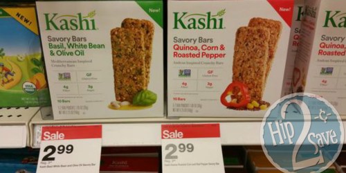 Target: Kashi Savory Bars Only 9¢ After Ibotta + Nice Deal on Kashi Cereal