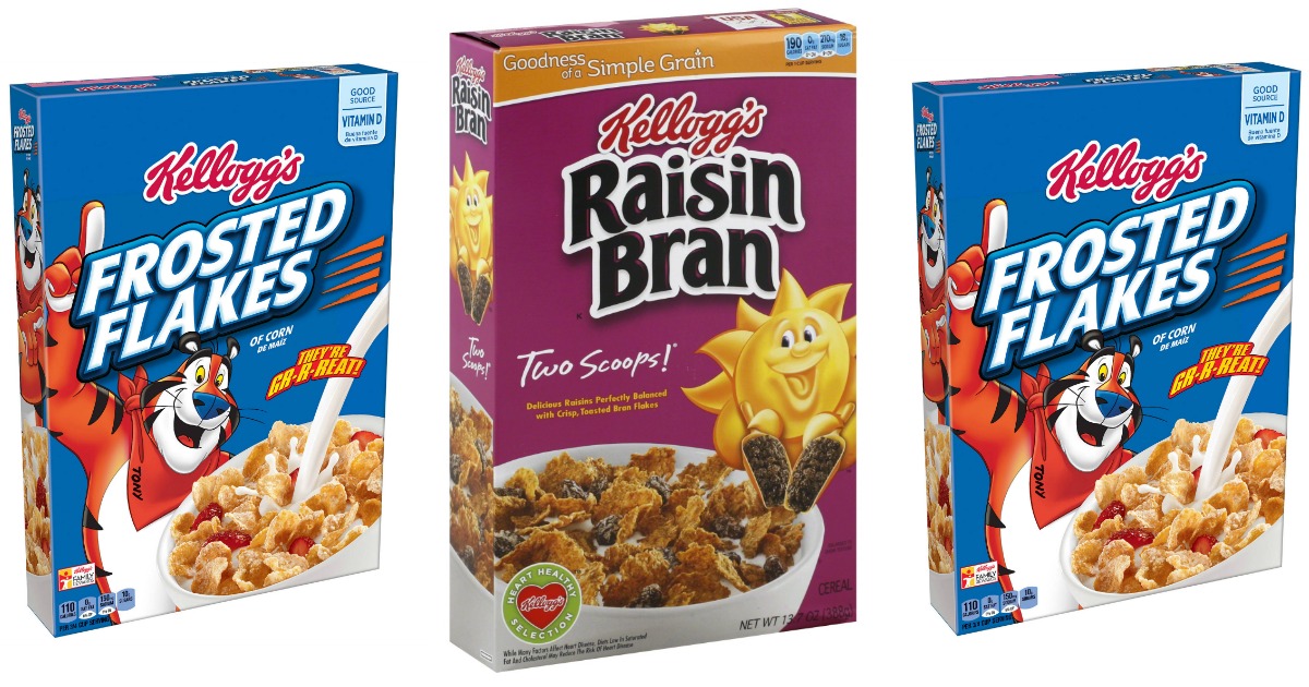 Walgreens: Kellogg's Cereal Just $1.19 After Cash Back (Starting 10/9)