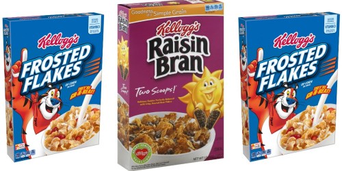 Walgreens: Kellogg’s Cereal Just $1.19 After Cash Back (Starting 10/9)