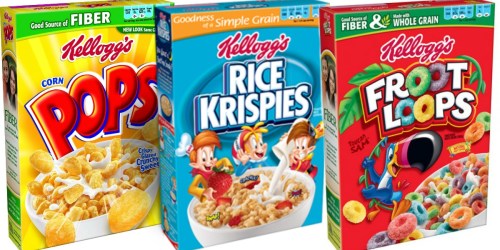 Rite Aid: Kellogg’s Cereal Only $1.47