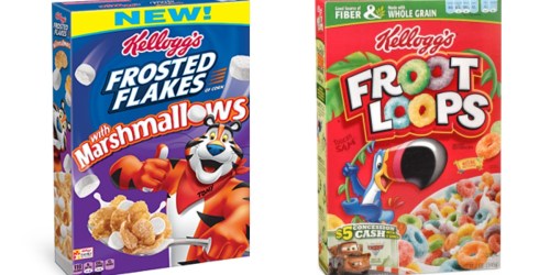 Rite Aid: Kellogg’s Cereal Only $1 Each (Starting 10/23)