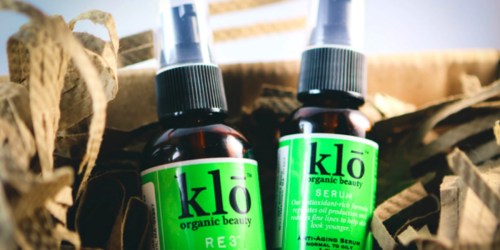 Klō Organic Beauty: 40% Off RE3 Oil Cleanser & Anti-Aging Serum Sets + FREE Shipping
