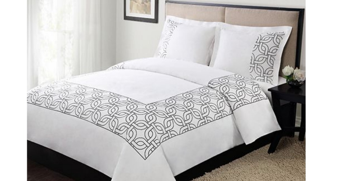 Kohl's Cardholders Home Classics Parker 3Piece Duvet Cover Set Only