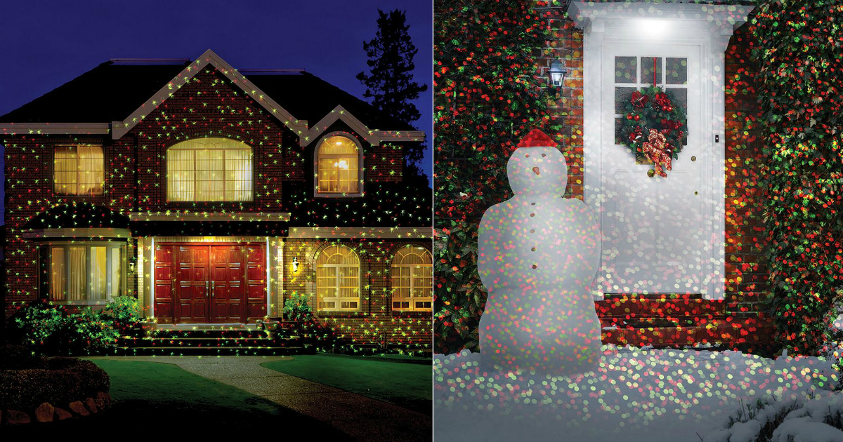 TWO Star Shower w/ Motion Laser Lights Only 55.98 + Earn