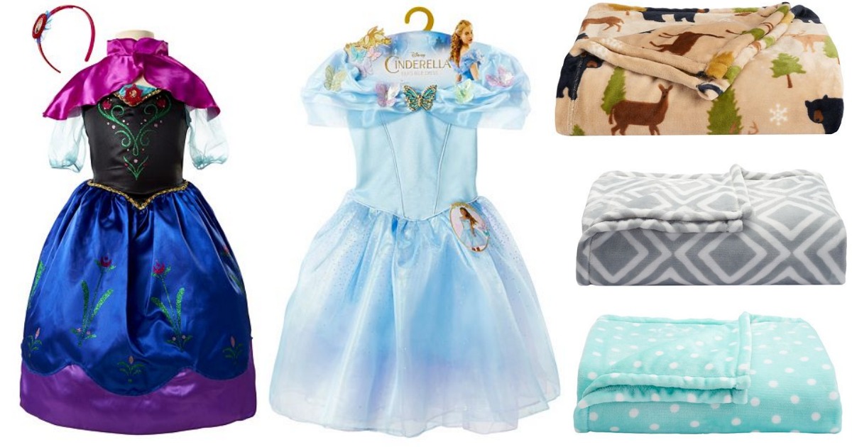 Kohl's Disney Princess Costumes & Plush Throws Only 8.49 Each + Nice