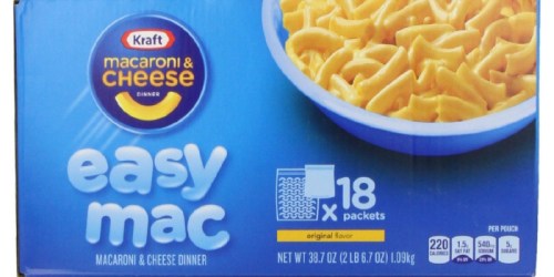 Amazon: 18 Pack Kraft Easy Mac Microwaveable Packs Only $7.04 Shipped + Save on Planters Nuts