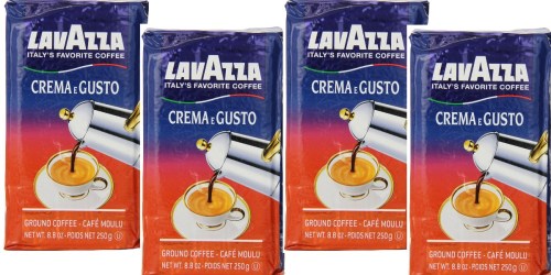 Amazon: 30% Off Select Coffee = Lavazza Ground Italian Coffee Only $2.90 Per Bag Shipped